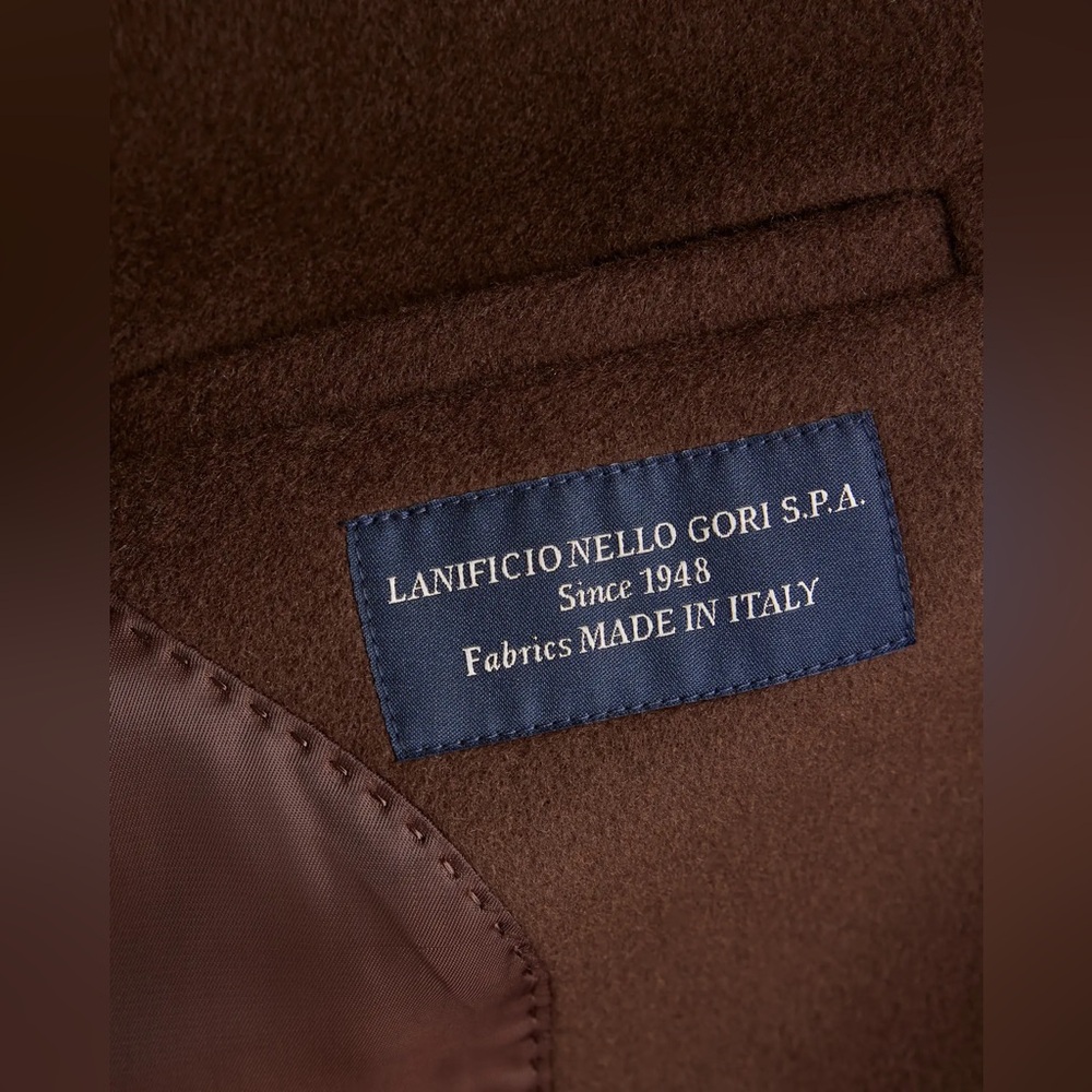 Quince Italian Wool Double-breasted Slouch Coat - Picture 7 of 11